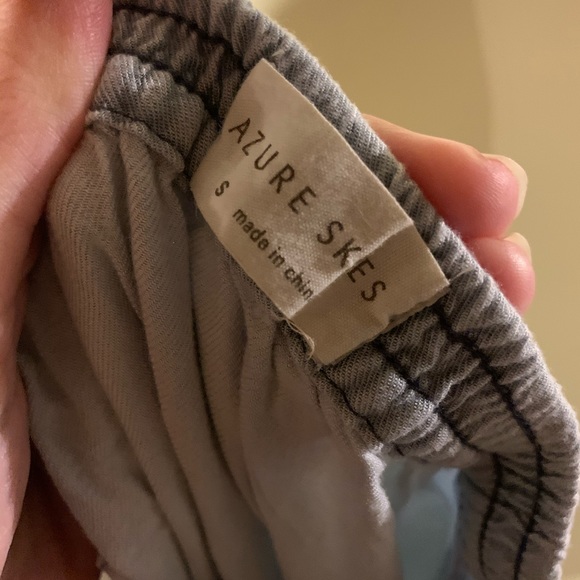 Azure skies strapless jumper soft fabric - Picture 3 of 3